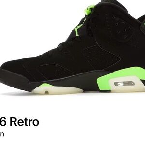 Jordan 6 Retro Electric Green Black/Electric Green